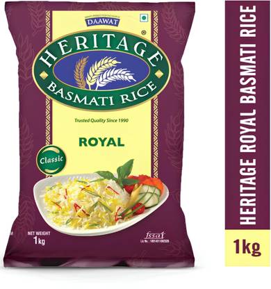 Heritage Royal Basmati Rice (Long Grain)
