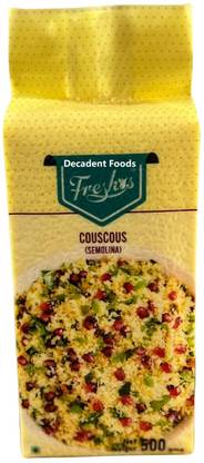Decadent Foods Freshos Couscous Semolina | Made from Premium Quality Semolina Yellow Rice