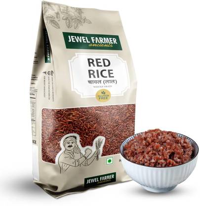 Jewel Farmer Whole Grain  Red Rice Red Everyday Rice (Full Grain, Unpolished)