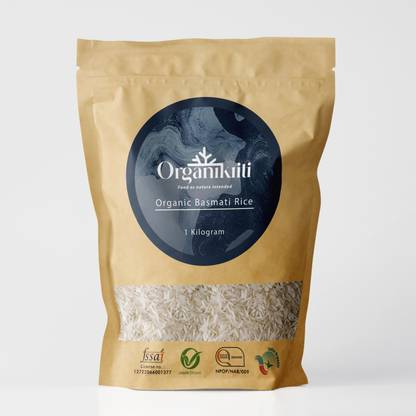 Organikriti Organic White Basmati Rice (Long Grain)