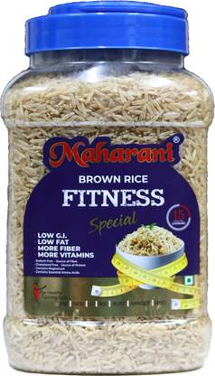 Maharani Brown Basmati Rice Brown Pusa Basmati Rice (Full Grain, Raw)