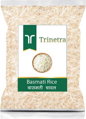 Trinetra Basmati Rice 400Gm (Pack Of 1) Long Rice / Chawal (400 g) Basmati Rice (Long Grain, Raw)