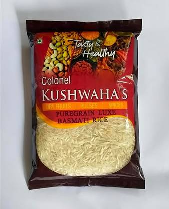 Colonel KUSHWAHA'S Colonel KUSHWAHA’S Puregrain Luxe Basmati Rice Basmati Rice (Long Grain, Raw)