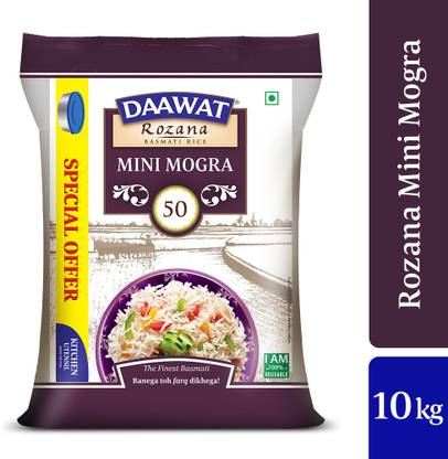 Daawat Sehat/Rozana Mini Mogra Basmati Rice (Broken Grain)