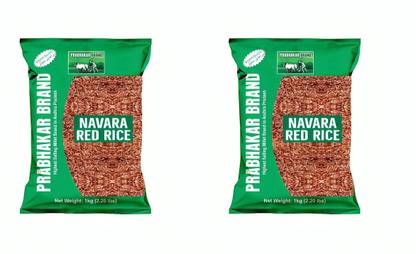 Prabhakar Brand Navara Rice Brown Everyday Rice (Medium Grain, Unpolished)