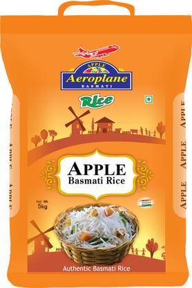 AEROPLANE Premium Apple Basmati Rice (Full Grain, Raw)