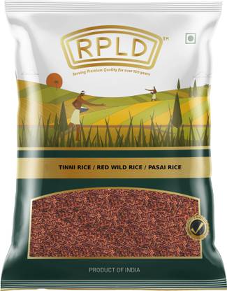 RPLD Tinni Rice | Pasai Rice | Satvic Fasting Rice | Red Wild Rice (Full Grain, Raw)