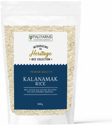 Pali Farms HERITAGE COLLECTION - Organic KALA NAMAK rice (0.9KG) Kalanamak Rice (Medium Grain, Raw)