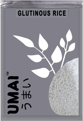 UMAI Premium Glutinous  Rice 500g | Sweet Rice | Healthy & Tasty | Gluten Free Raw Rice (Small Grain, Sticky)