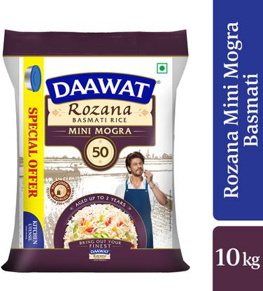 Daawat Sehat/Rozana Mini Mogra Basmati Rice (Broken Grain)