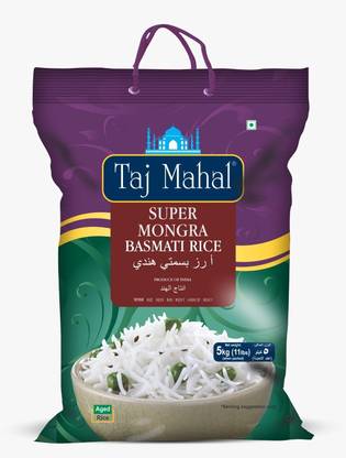 Taj Mahal Super Mongra Basmati Rice (Broken Grain, Steam)