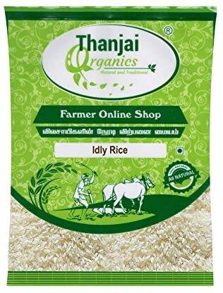 Thanjai Organics Organics Idly and Dosa Rice 10 Kg Idli Rice (Medium Grain)