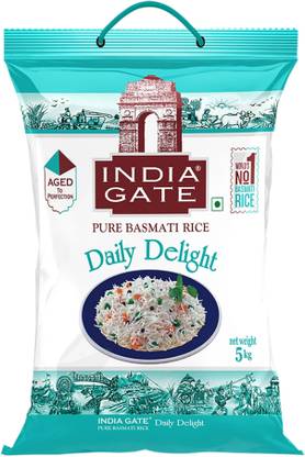 INDIA GATE Daily Delight Raw and Aged Broken Rice Basmati Rice