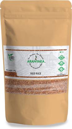 ARANYAKA Red Rice (Sigappu Arisi) - 2 Kg|Diabetic Friendly-Gluten Free| Red Boiled Rice (Medium Grain, Boiled)