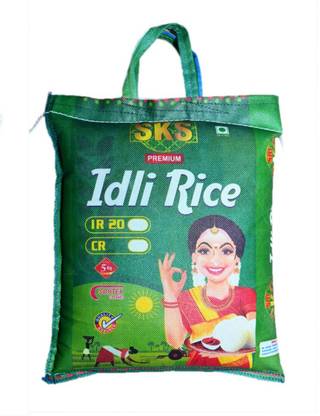 SRI SKS "SKS Idly Rice IR 20” Idli Rice (Small Grain, Boiled)