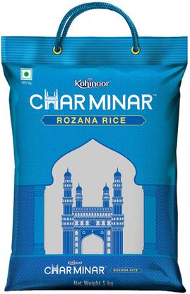 KOHINOOR Charminar Rozana Basmati Rice, Daily Use Basmati Rice Basmati Rice (Broken Grain, Polished)