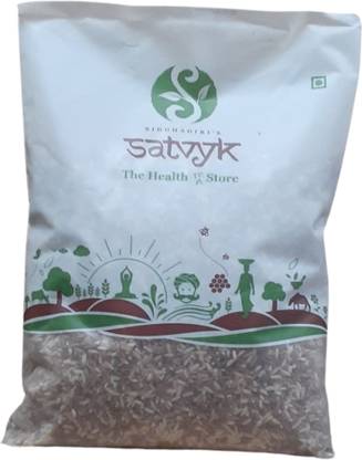 Satvyk Organic Rajmudi Rice Red Rajamudi Rice (Medium Grain)