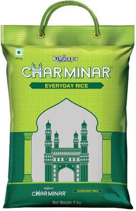 KOHINOOR Charminar Everyday Rice, Daily Use Basmati Rice Basmati Rice (Broken Grain, Polished)