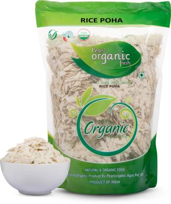 Pearl Organic Fresh RICE POHA Basmati Rice (Long Grain, Raw)