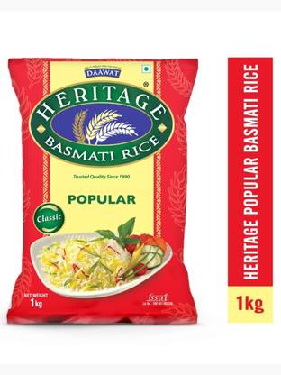 Heritage Popular Basmati Rice (Long Grain)