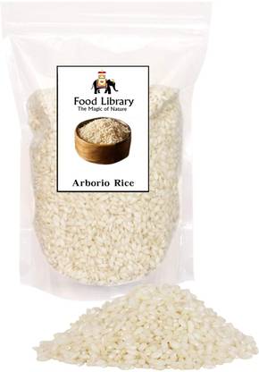 FOOD LIBRARY THE MAGIC OF NATURE Italian Arborio Rice Arborio Rice (Medium Grain, Raw)