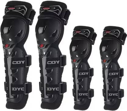 Taveesa Elbow Guard, Knee Guard Free Black