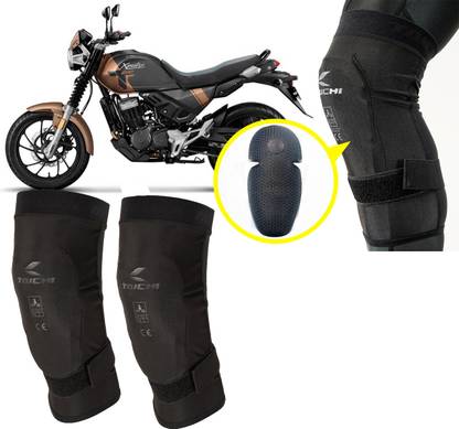 AUTO PEARL Elbow Guard, Knee Guard, Shin Guard Free Black