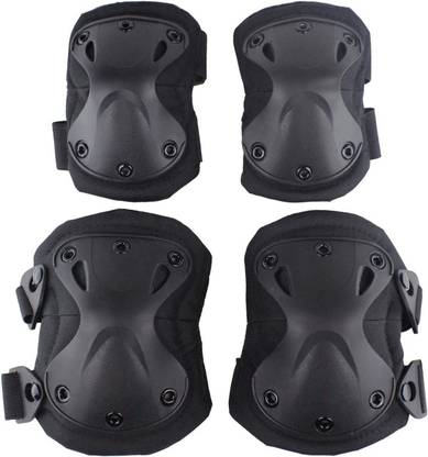 ZIGLY Knee Guard, Elbow Guard Free Black