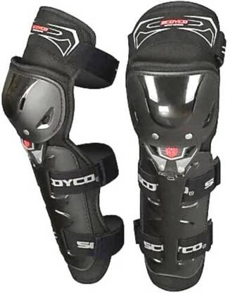 YASH ENTERPRISE SCOYCO K11-1 Adjustable Knee and Shin Guards Protection Guard Elbow Guard, Knee Guard Free Black