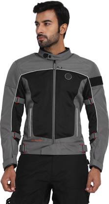 ROYAL ENFIELD Explorer V4 Riding Jacket with Back, Shoulder & Elbow Armors and Rain Jacket Riding Protective Jacket