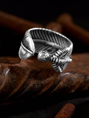 Roadster Alloy Silver Plated Ring