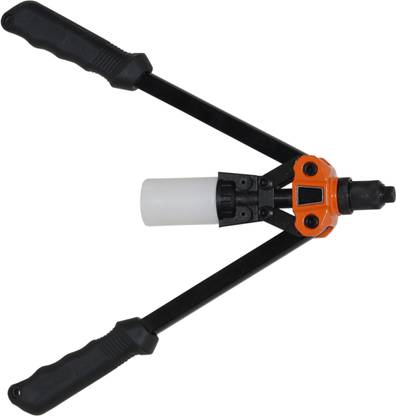 Digital Craft Portable 13 Inch Heavy Duty Mini Hand Riveter Blind Rivet Gun Tool Shock-Proof Hand Tools With Soft Rubber Non-Slip Handle Heavy Duty Slow Hitting Rivet Gun