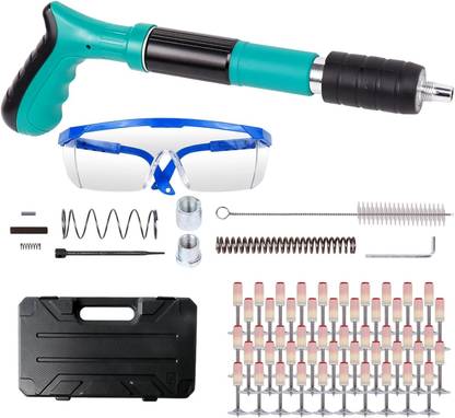 AONEPTER Portable Nail Shooting Machine rivet gun machine Manual Steel 50 Nails Cordless  Nailer