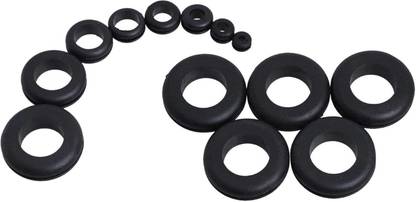 DIY Crafts 180Pcs/Box Rubber Grommet 8 Popular Sizes Grommet Gasket for Protects Wire cable Rivet