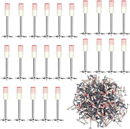 REMICH 7.3mm Nail Gun Manual Steel Nails, Round Nails 100 Pcs Rivet (Aluminium) Rivet