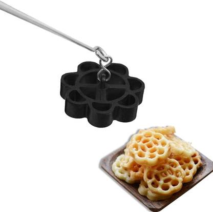 Eagean Stainless Steel Non Stick Rose Murukku Cookie Maker 0.5 kg Roaster