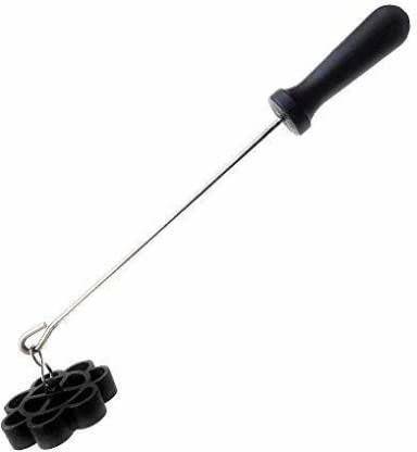 PuthaK Stainless Steel Non Stick Rose Murukku Cookie Maker Mould 0.3 kg Roaster