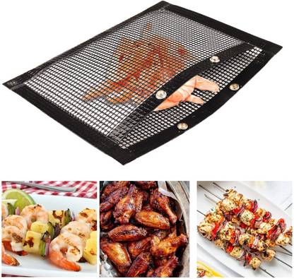 Lufarp Non Stick Mesh Bag BBQ Baking Reusable Grilling Pouches Net BBQ Mesh Grill Bag 1 kg Roaster