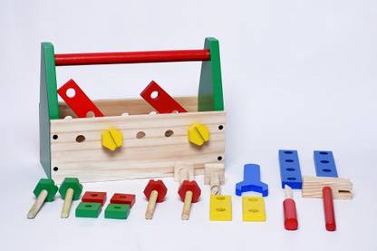 Brilliant Bunnies Multifunctional Repair Tool Box Educational/Assembly/Construction Toy for Kids
