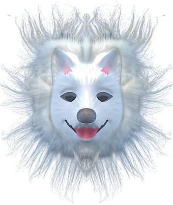 Geeju Snow Fox Animal Face Mask / Prank Mask for Kids for Birthdays and Parties