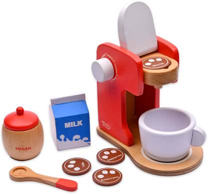 NESTA TOYS Wooden Coffee Maker