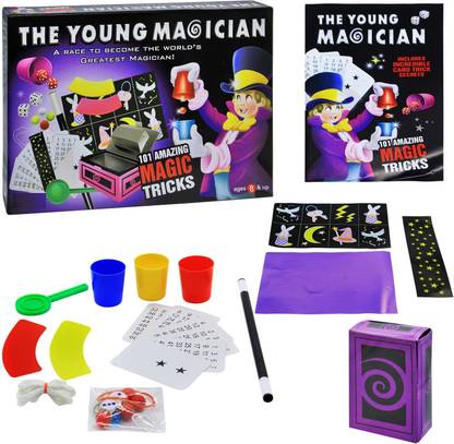 YAAH CREATION The Young Magician 101 Amazing Magic Tricks for Kids