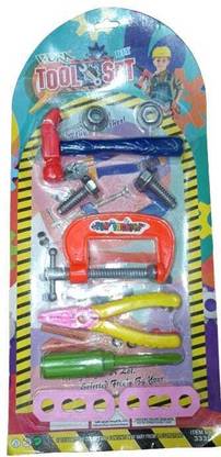little toys Tool set construction tools, role play engineer workshop tool kit