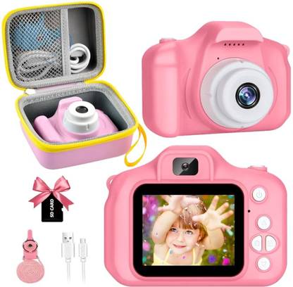 Hokti Kids Selfie Camera 13MP 1080P HD Real Toy Camera FE001