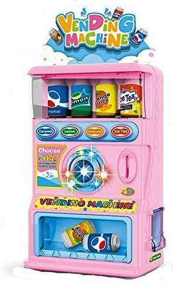 Mytoykid Mini Vending Machine Toy Electronic Beverage Drink Machine , Developmental Toy Coin Bank