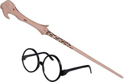 Rudrav Harry Potter Lord Voldemort Magic Wand with Harry Potter Sunglasses for Kids