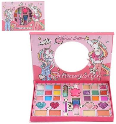 Prezzie Villa 29 in 1 Unicorn Role Play Make Up Set Game for Kids