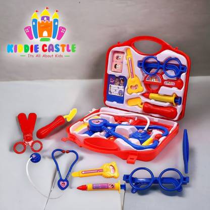 Kiddie Castle Doctor Set 14 Pcs Kit For Kids