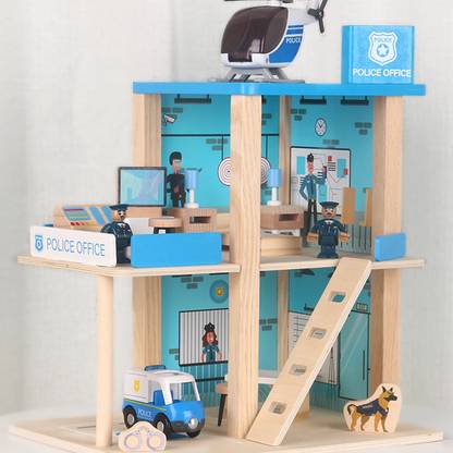 Monty Maestro Role Play of Police Office Pretend Play Toys for Kids