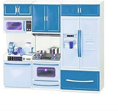 ZONCARE COLLECTION Kitchen and Refrigerator Sets – Everything Needed for Cooking Play Set